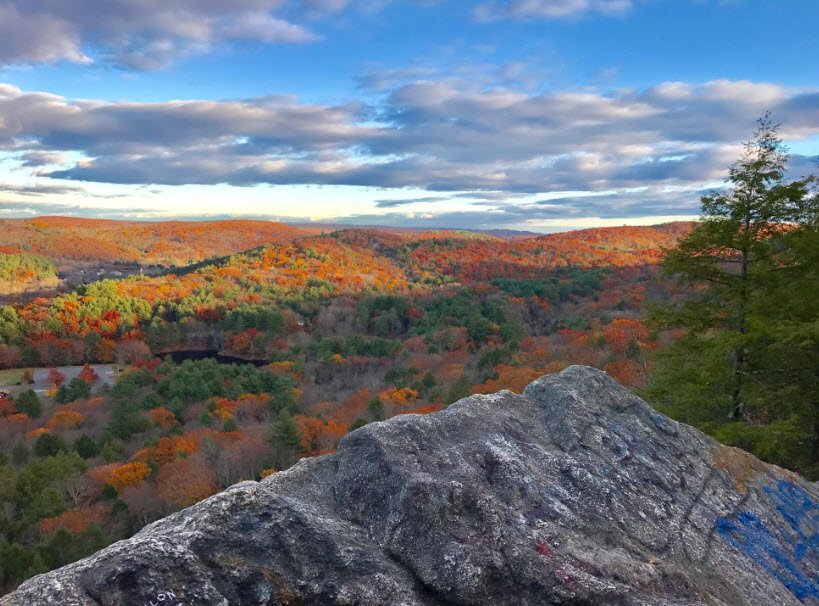 Humaston Brook State Park Scenic Reserve, Connecticut, USA